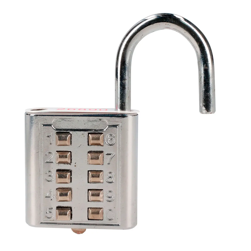 Candado De Combinación, Cromo Brillante, 40 Mm C27C40 Lock ID-2872195