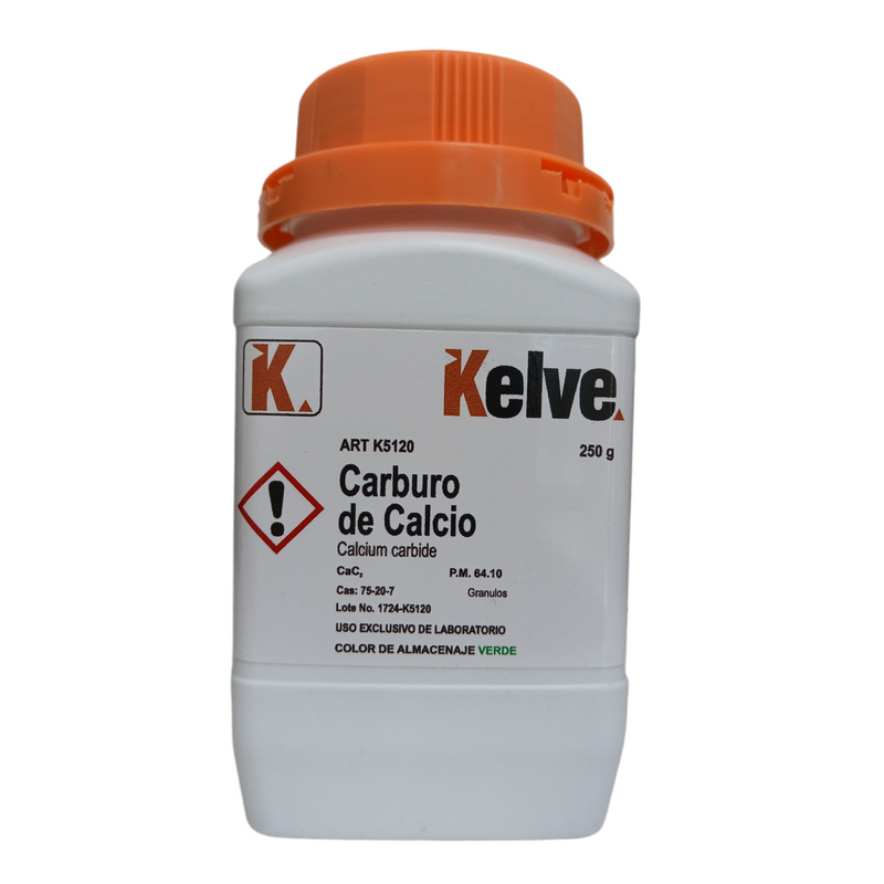 Carburo De Calcio R. A. De 250 G Kelve ID-3171229