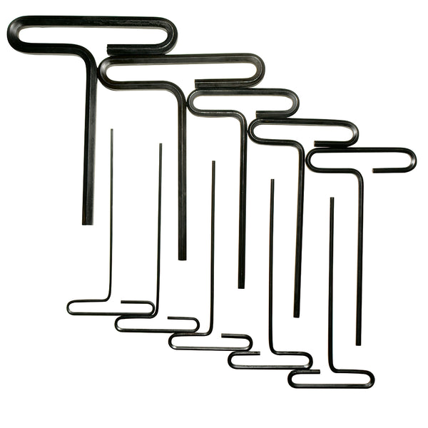 Juego de 10 Llaves T En Pulgadas 6 4965 Urrea-h