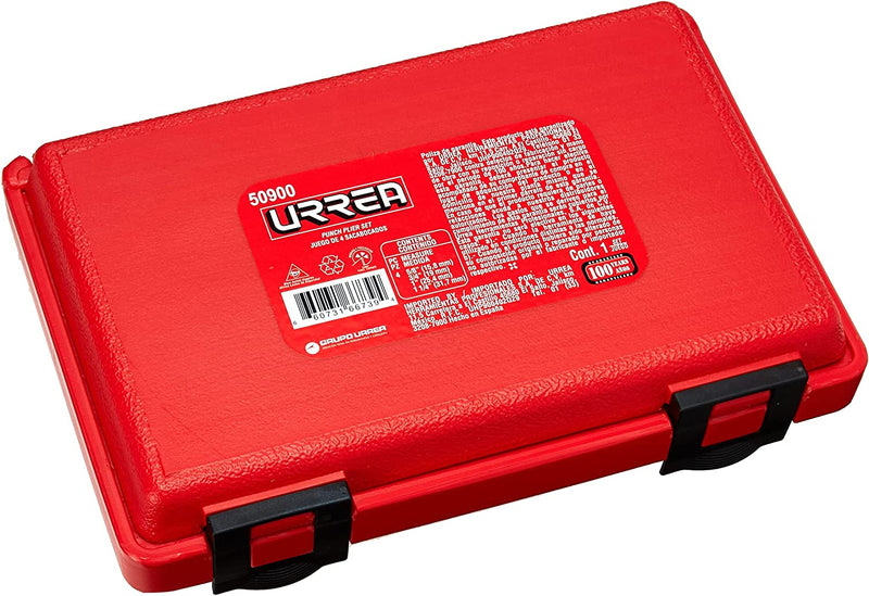 Juego De Sacabocados 7 Piezas Para Láminas 50900 Urrea-H ID-2145732