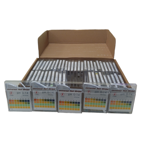 Papel Ph Universal 0-14 Medidor En Tiras Paq C/50 Jf Lhabo