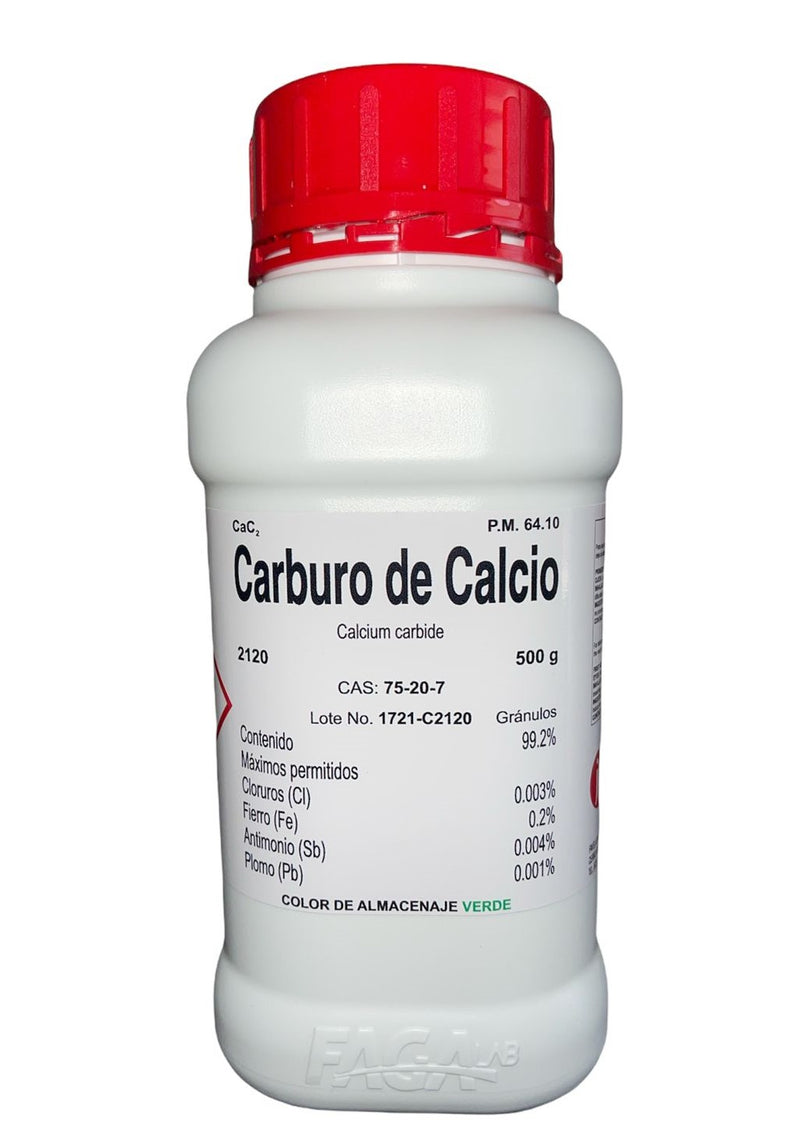 Carburo De Calcio De 500 G Fagalab ID-1639515