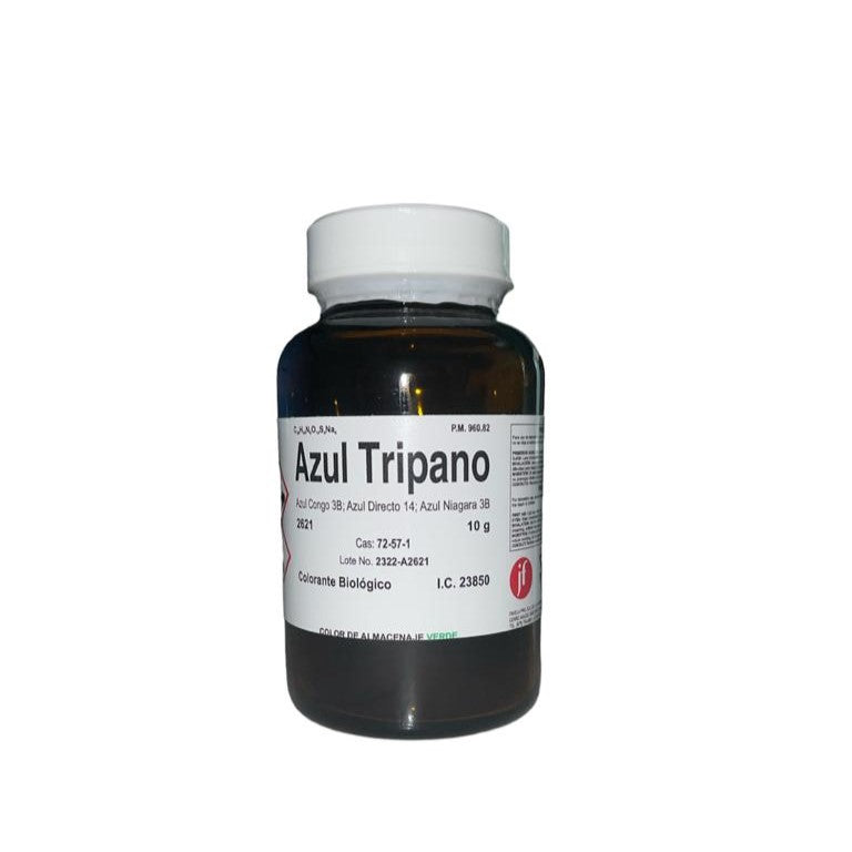 Azul Tripano 10G Colorante Fagalab ID-2067016