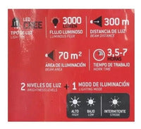 Linternas Lamparas Led De Alta Potencia 3000 Lm Urrea-H ID-2300273