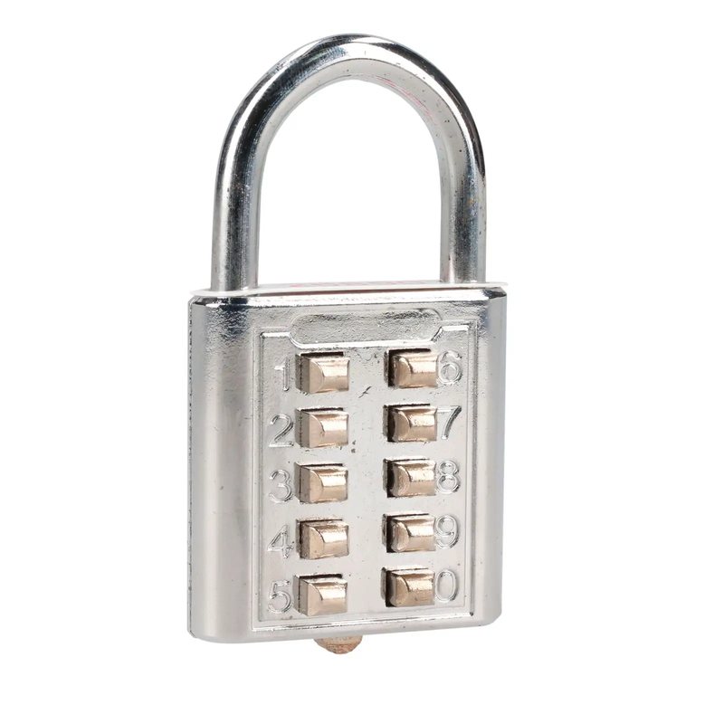 Candado De Combinación, Cromo Brillante, 40 Mm C27C40 Lock ID-2872192