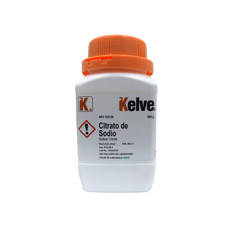 Citrato De Sodio R. A. De 500 G Kelve ID-2930086