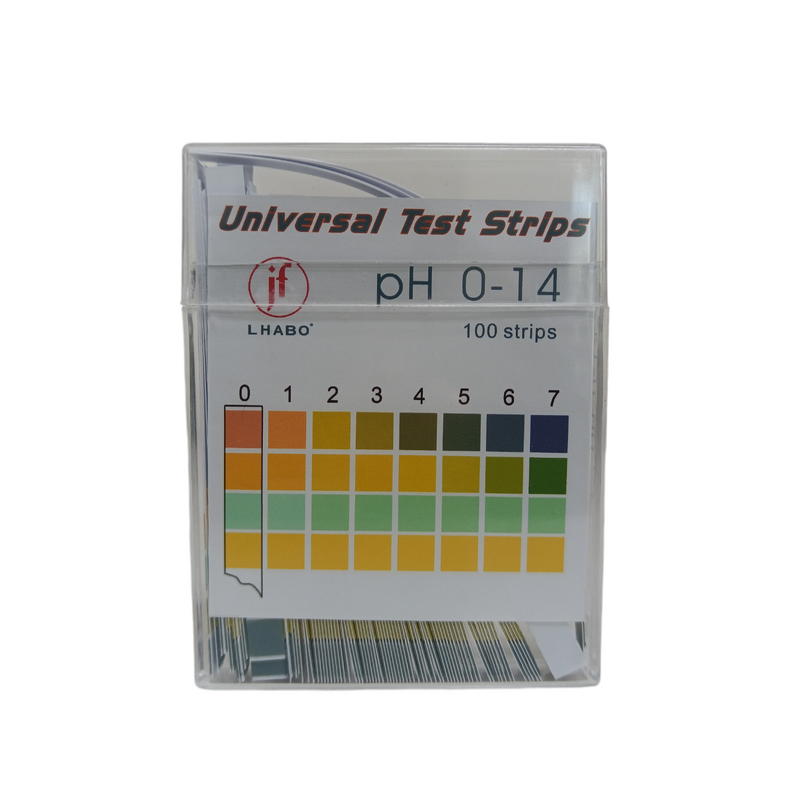 Papel Ph Universal 0-14 Medidor En Tiras Paq C/50 Jf Lhabo ID-3328905