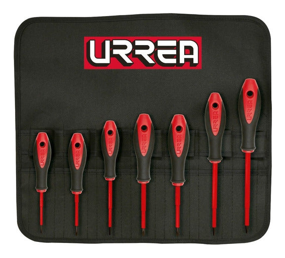 Juego de 7 Destornilladores Bimaterial 1000v 9700ba Urrea-h