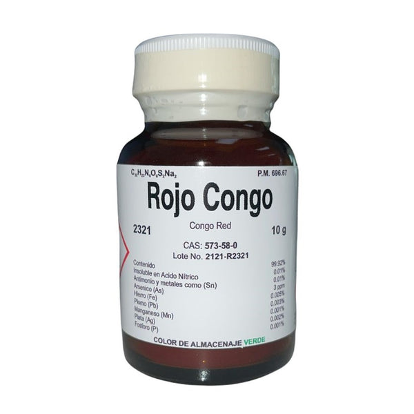 Rojo Congo 10 G Fagalab Colorante
