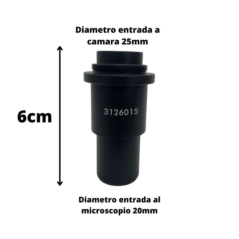 Adaptador De Cámara C-Mount Para Microscopio Cxl 0.35X Labomed ID-1981348