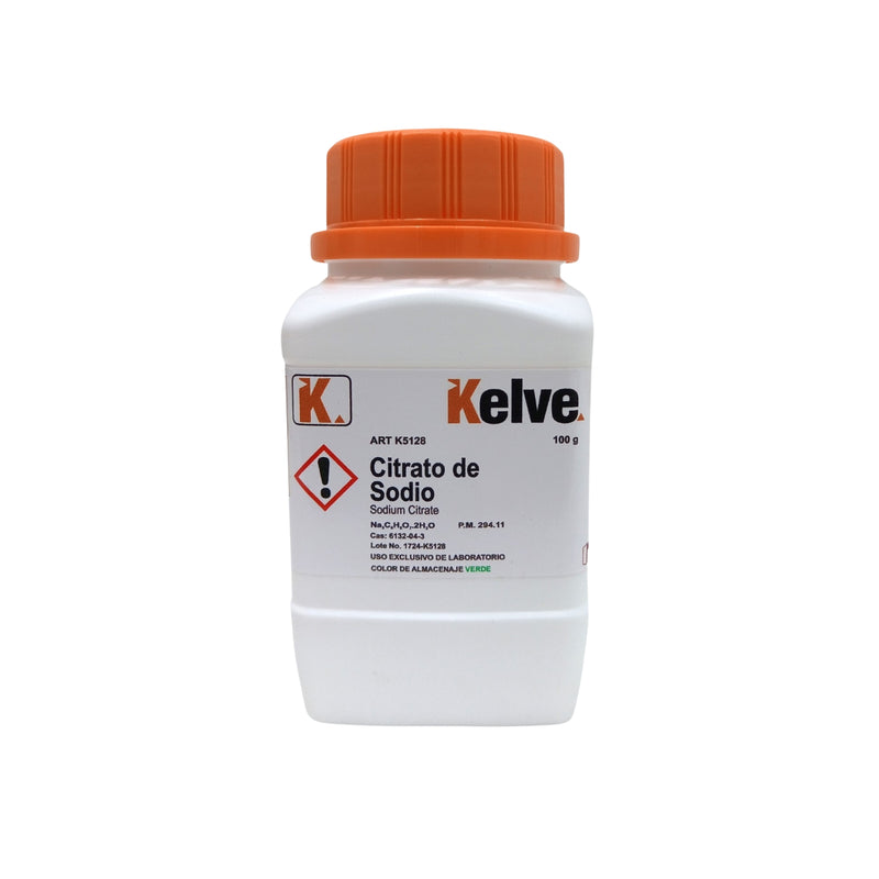 Citrato De Sodio R. A. De 100 G Kelve ID-2930079