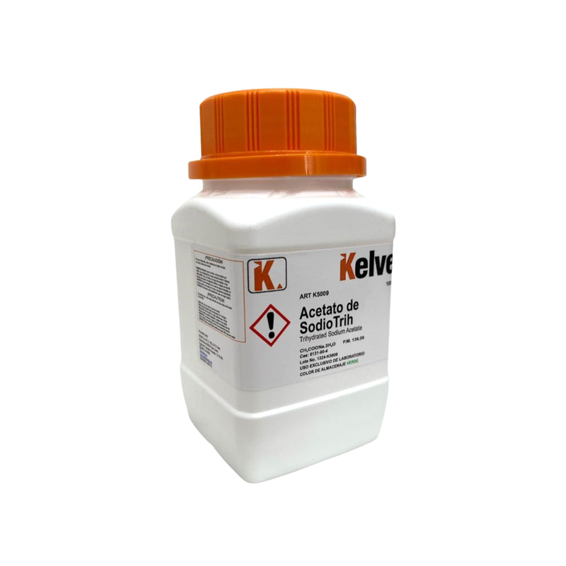 Acetato De Sodio Trihidratado R. A. De 100 G Kelve ID-2929915