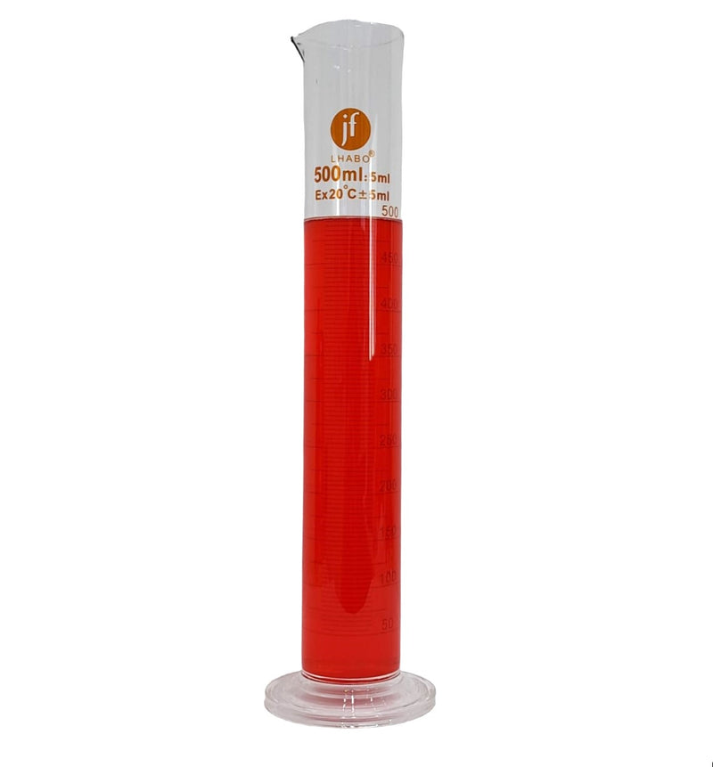 Probeta Graduada De Vidrio 500Ml Clase B Jf Lhabo ID-2244478