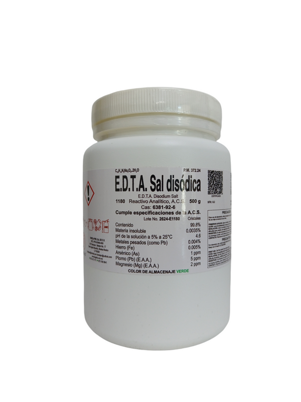 E.d.t.a. Sal Disodica R. A. de 500 G Jf Lhabo