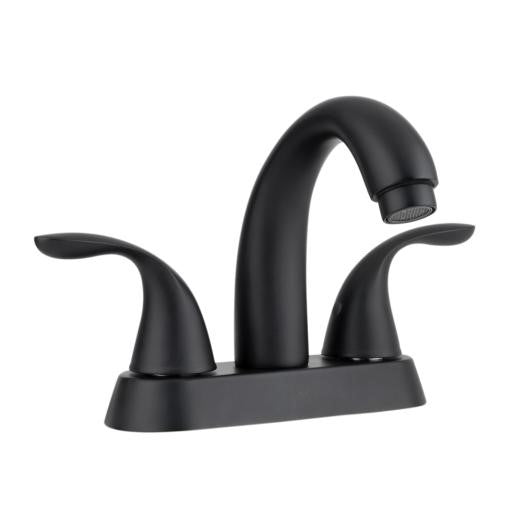 Mezcladora de 4 para Lavabo Negro Mate 11cl.2 Urrea-v