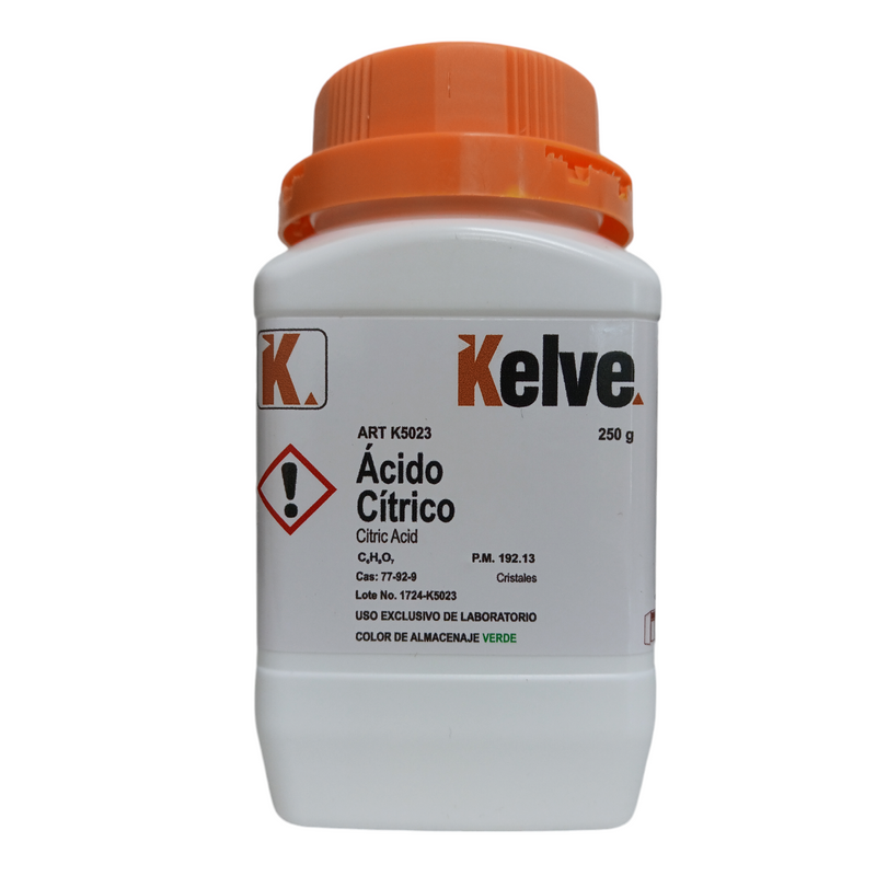 Ácido Cítrico R. A. De 250 G Kelve ID-3210927