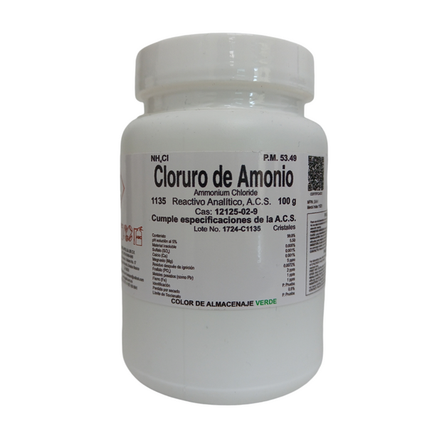 Cloruro De Amonio 100 G Jf Lhabo ID-3299136