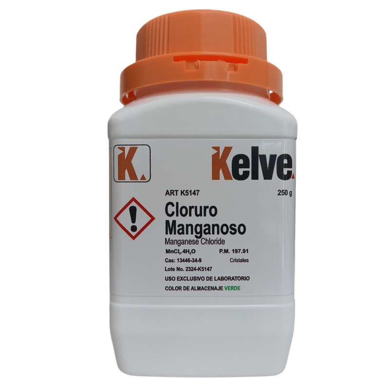 Cloruro Manganoso R. A. De 250 G Kelve ID-3211047