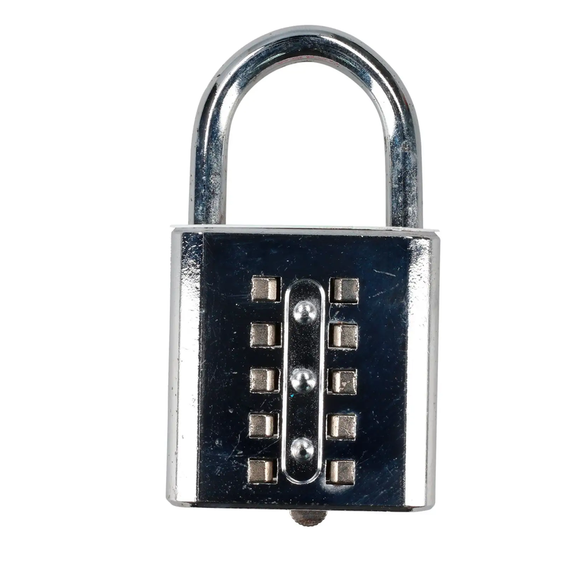 Candado De Combinación, Cromo Brillante, 40 Mm C27C40 Lock ID-2872193