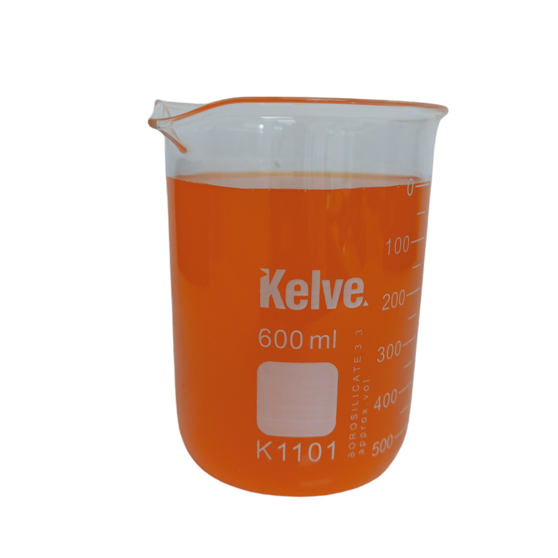 Vaso Precipitado De Vidrio 600 Ml Kelve Paq C/5 ID-3236342