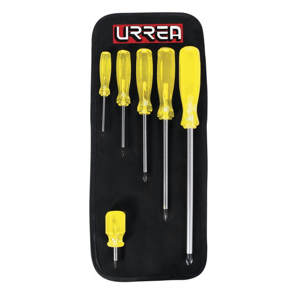 Juego Desarmadores Phillips 6 Pzas Ambar 9600A Urrea-H ID-2434039