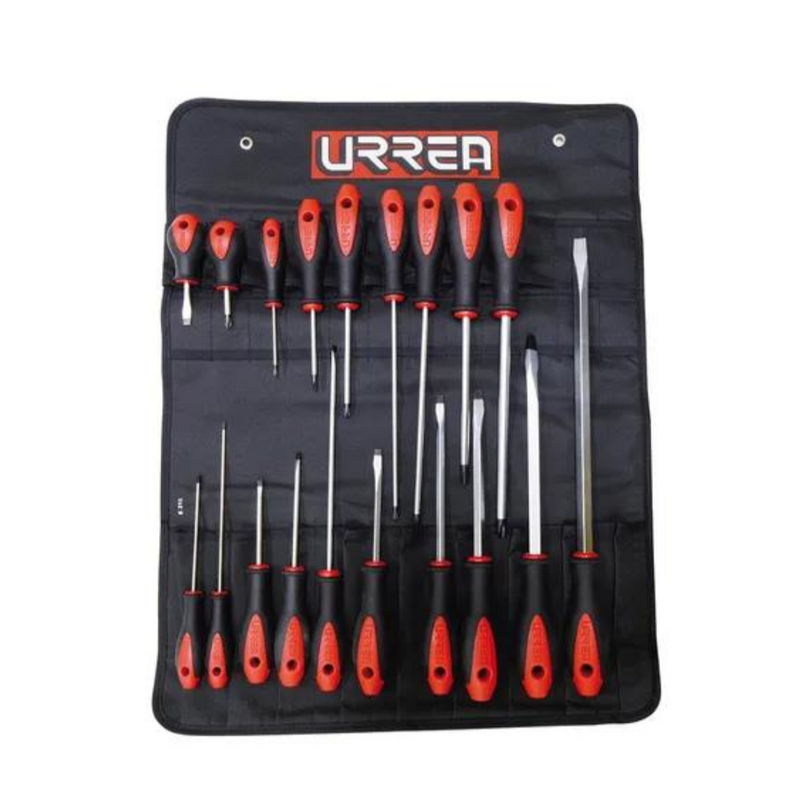 Juego De 19 Destornilladores Bimaterial Combinado 8600E Urrea-H ID-2121226