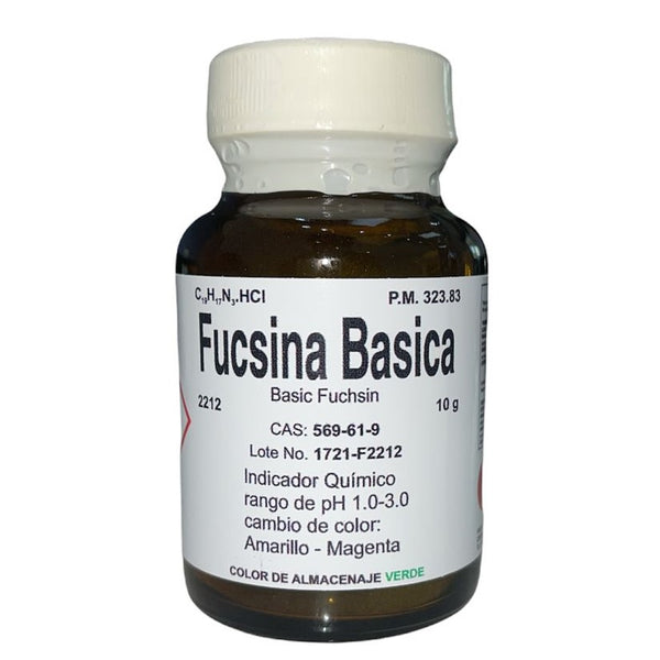 Fucsina Básica de 10 G Fagalab Colorante