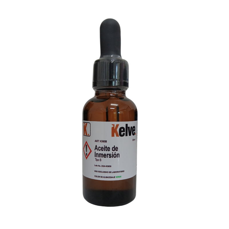 Aceite De Inmersión Tipo B, 30 Ml Kelve ID-3160536