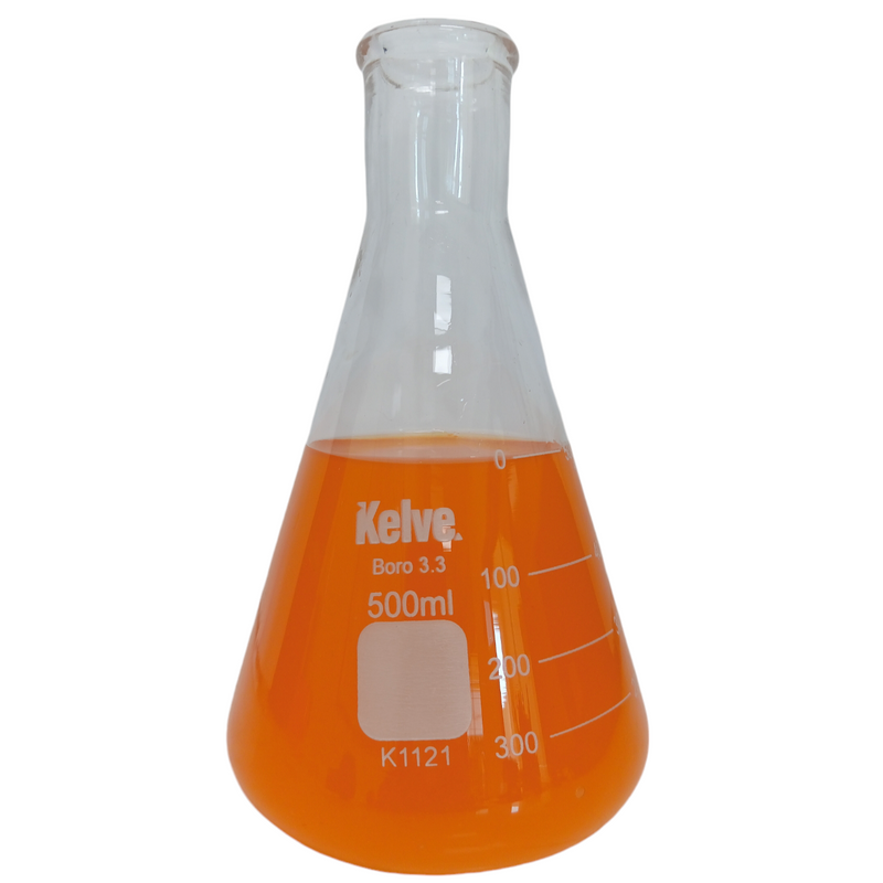 Matraz Erlenmeyer 500 Ml Vidrio Kelve Paq C/5 ID-3226868