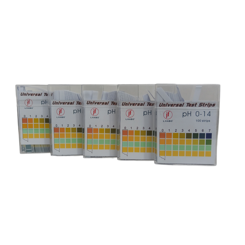 Papel Ph Universal 0-14 Medidor En Tiras Paq C/5 Jf Lhabo ID-3328897