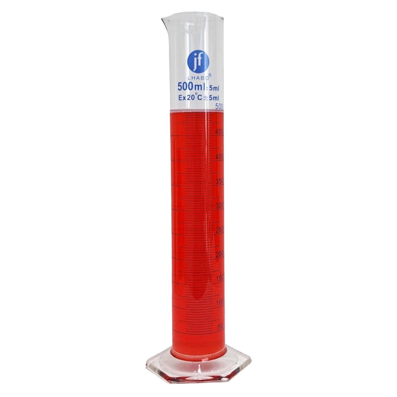 Probeta Graduada De Vidrio 500Ml Clase A Jf Lhabo ID-2244416