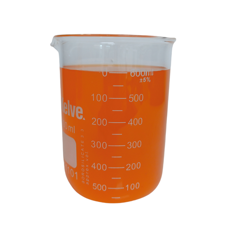 Vaso Precipitado De Vidrio 600 Ml Kelve Paq C/5 ID-3236347