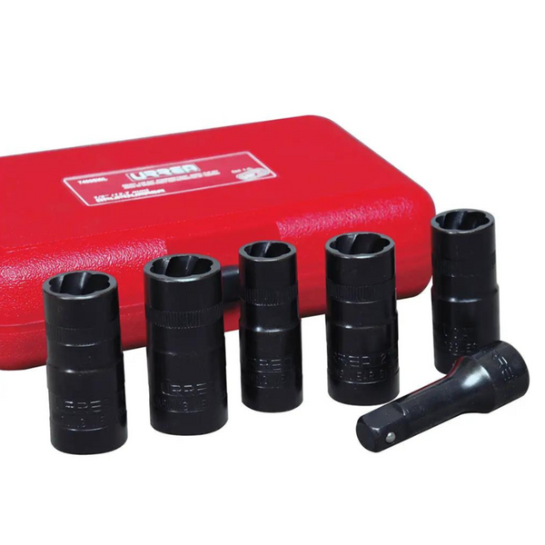 Juego 6 Piezas Extractor Tuercas Barridas 7400swl Urrea-h