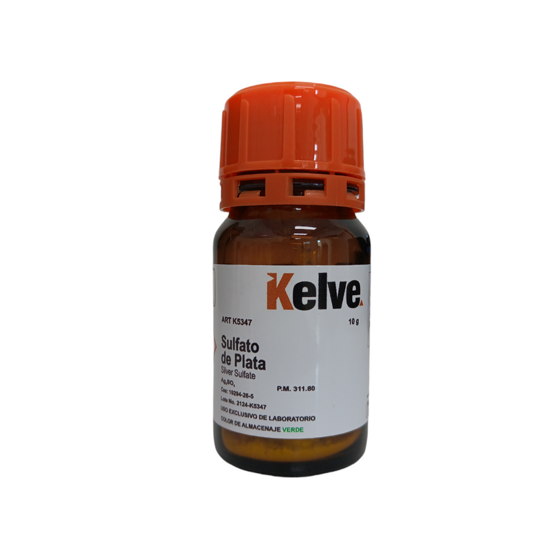 Sulfato De Plata R. A. De 10 G Kelve ID-3201019