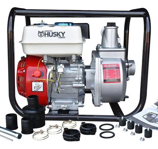 Motobomba Agricola Autocebante 2x2pulg 6.5hp Rlb2265m Husky