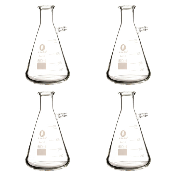 Matraz De Filtracion (Kitazato) 500Ml Paq C/4 Jf Lhabo ID-3672315