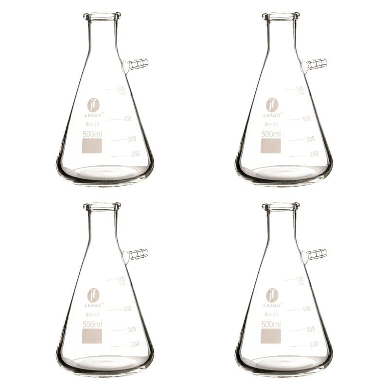 Matraz De Filtracion (Kitazato) 500Ml Paq C/4 Jf Lhabo ID-3672315