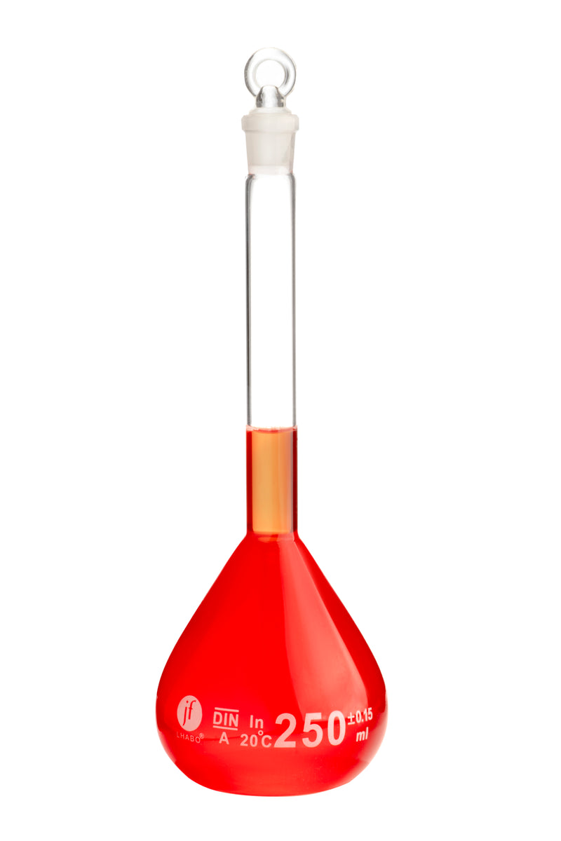 Matraz Volumetrico De Vidrio 250 Ml Jf Lhabo ID-3593348