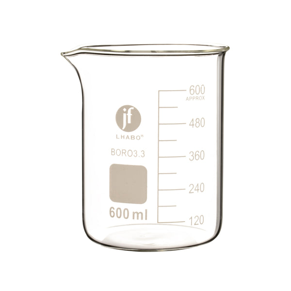 Vaso Precipitado De Vidrio 600 Ml Jf Lhabo ID-3678544