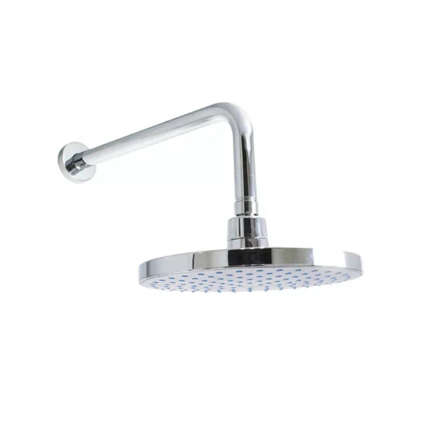 Regadera Redonda con Brazo Y Chapetón Cromo 2260b Urrea-v