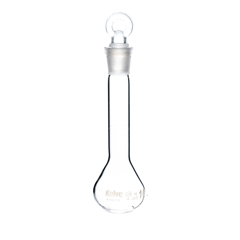 Matraz Volumetrico de Vidrio 10 Ml Kelve