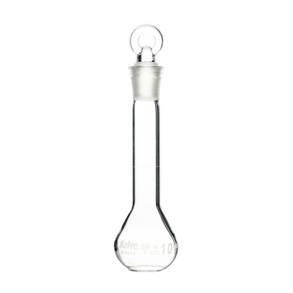 Matraz Volumetrico de Vidrio 10 Ml Kelve