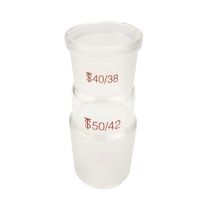Adaptador de Vidrio Esmerilado Hembra 40/38 Macho 50/42 Jf Lhabo