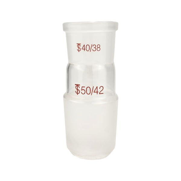 Adaptador de Vidrio Esmerilado Hembra 40/38 Macho 50/42 Jf Lhabo