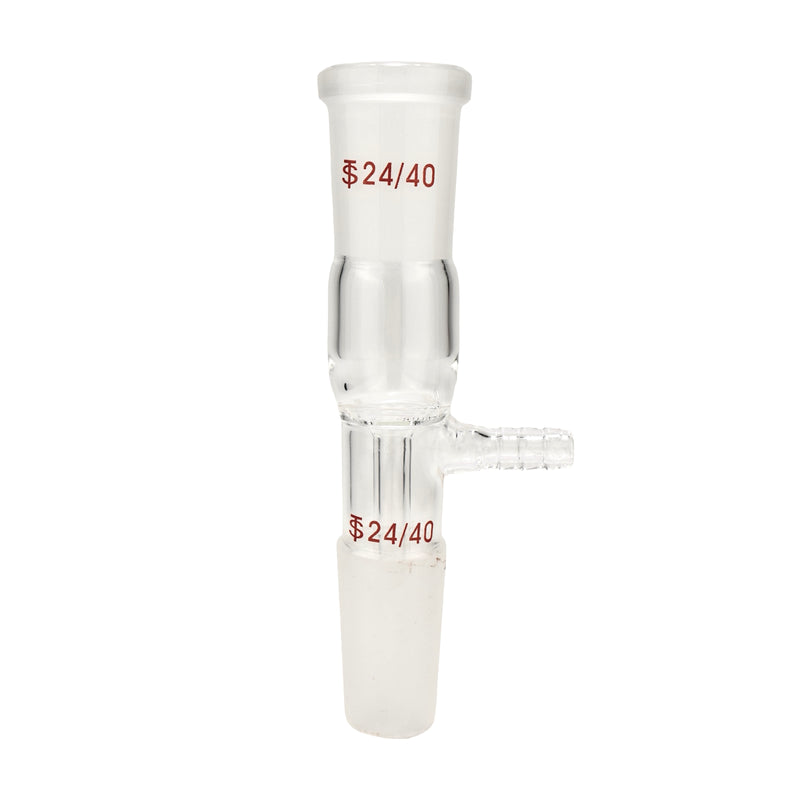 Adaptador de Vidrio 24/40 con Salida para Vacio Jf Lhabo