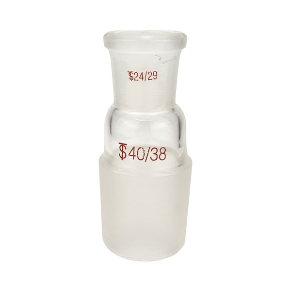 Adaptador de Vidrio Esmerilado Hembra 24/29 Macho 40/38 Jf Lhabo