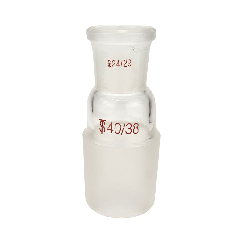 Adaptador de Vidrio Esmerilado Hembra 24/29 Macho 40/38 Jf Lhabo