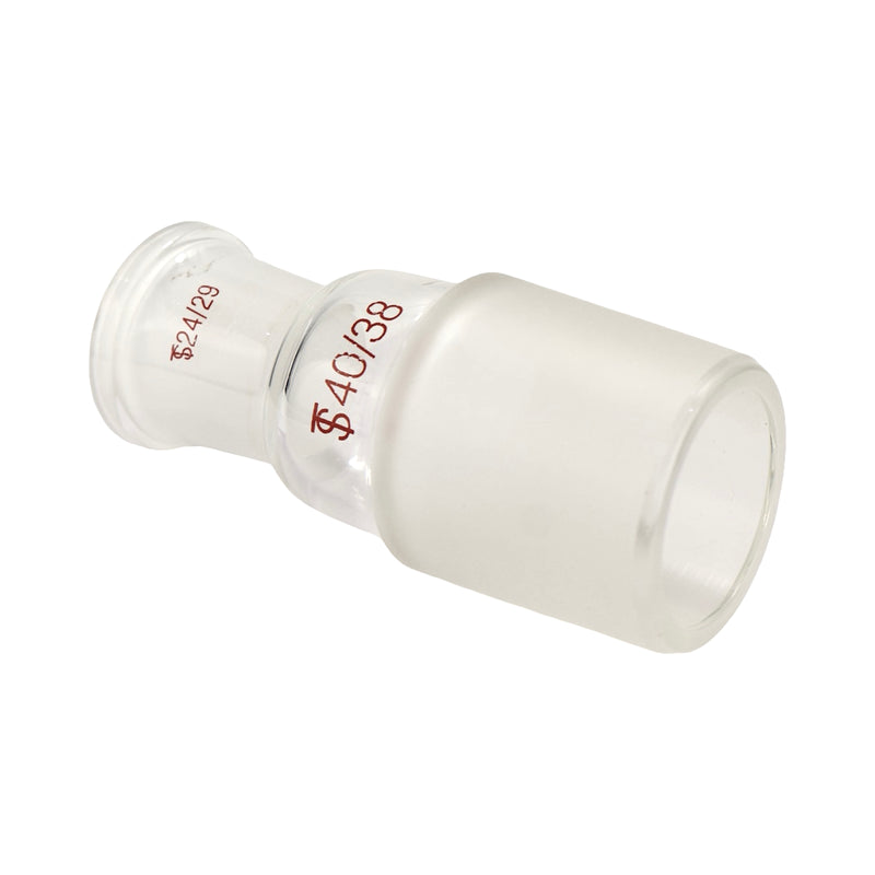 Adaptador de Vidrio Esmerilado Hembra 24/29 Macho 40/38 Jf Lhabo