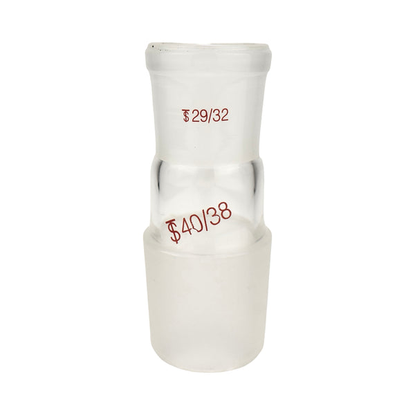 Adaptador de Vidrio Esmerilado Hembra 29/32 Macho 40/38 Jf Lhabo