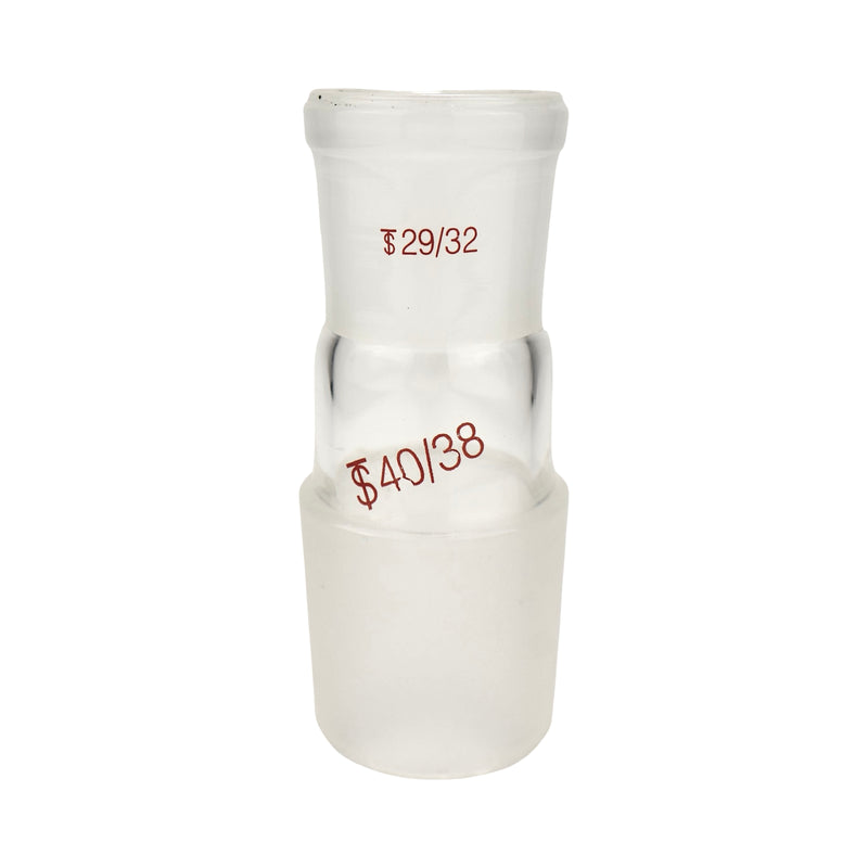 Adaptador de Vidrio Esmerilado Hembra 29/32 Macho 40/38 Jf Lhabo
